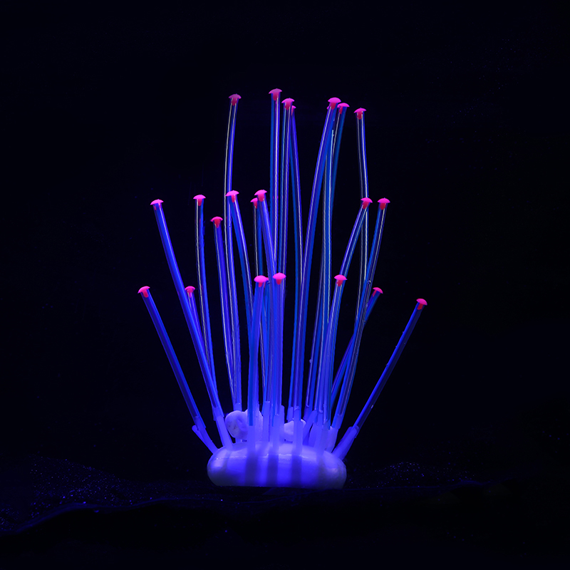 Aquarium Plant Gel - Silicone Emulation Coral Dual Color Tube