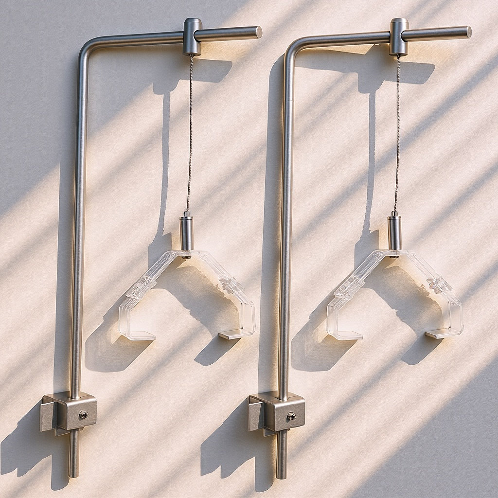 Aquarium Plant Holder - 2Pcs Aluminum Alloy Adjustable Fish Tank