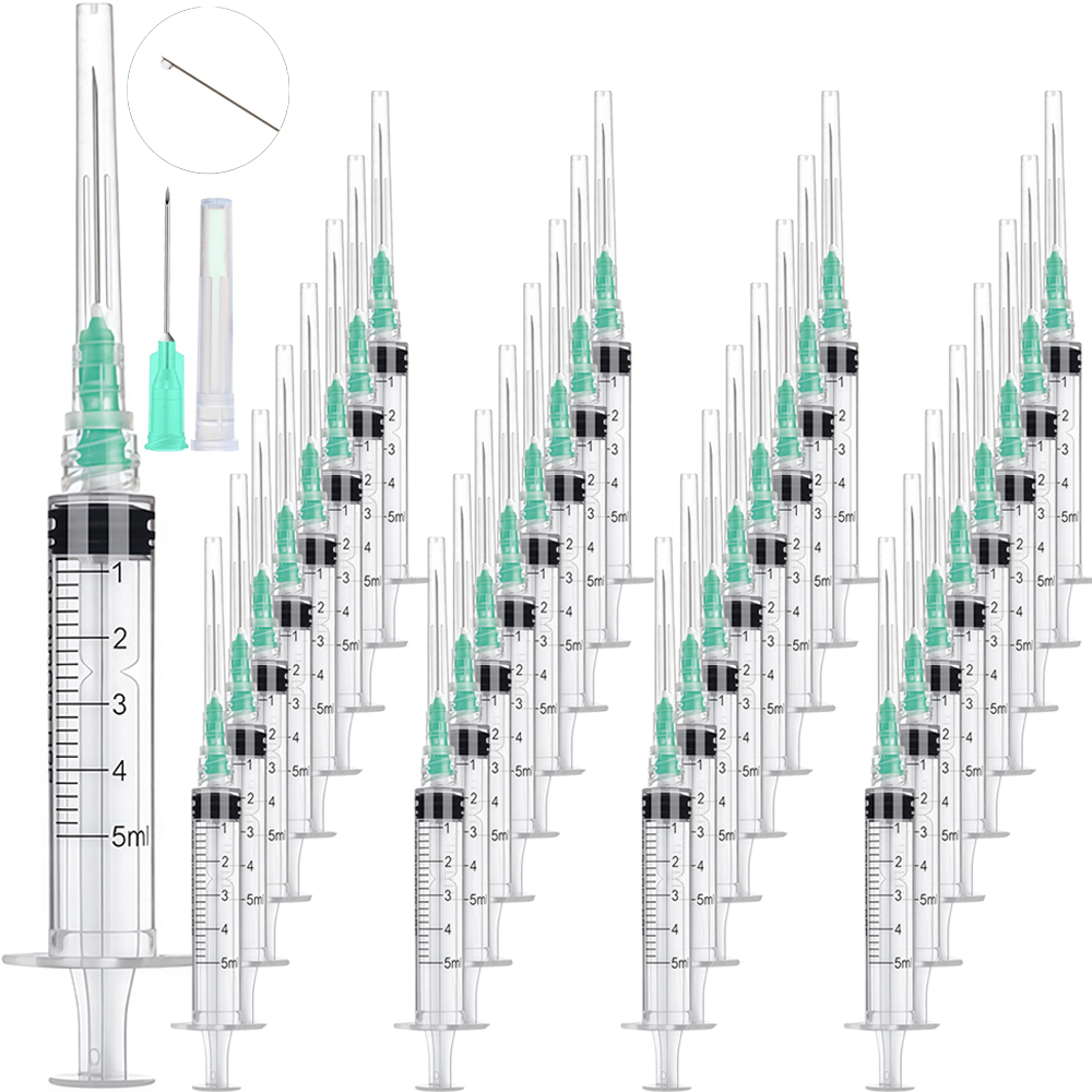 Aquarium Planting - 50 Pieces of 5ml Luer-Lock Syringes,
