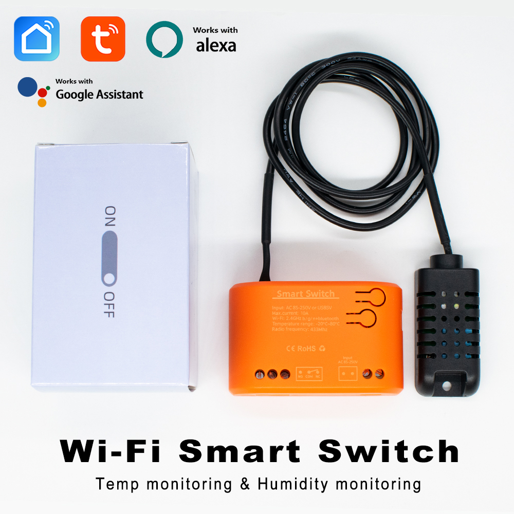 Aquarium Planting - Tuya WiFi Temperature Humidity Sensor With