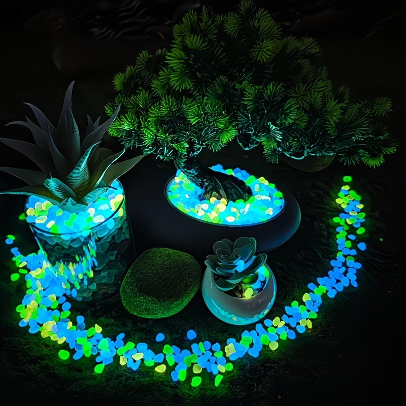 300PCS Luminous Pebble Set,0.9 - Aquarium Planting recension och pris