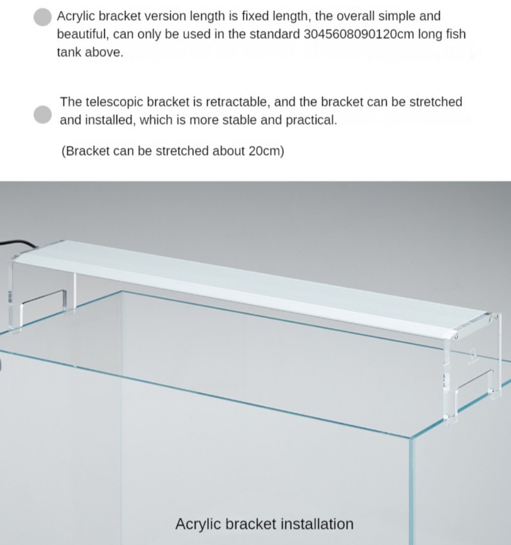 LED Light Aquarium Lighting Aq - Planted Aquarium Freshwater recension och pris