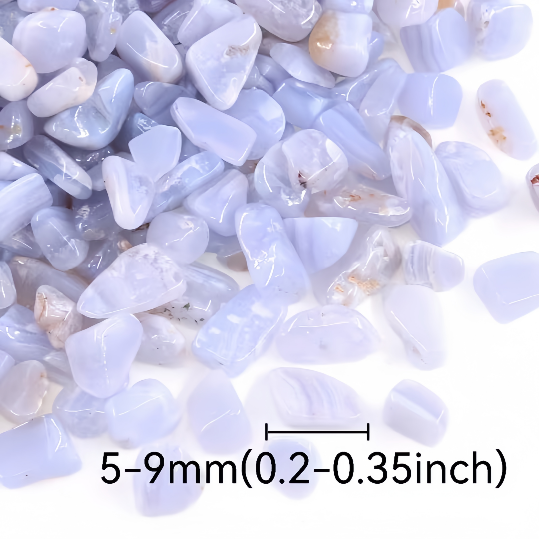 Blue Chalcedony chips Stone, C - Aquarium Plant Gravel recension och pris