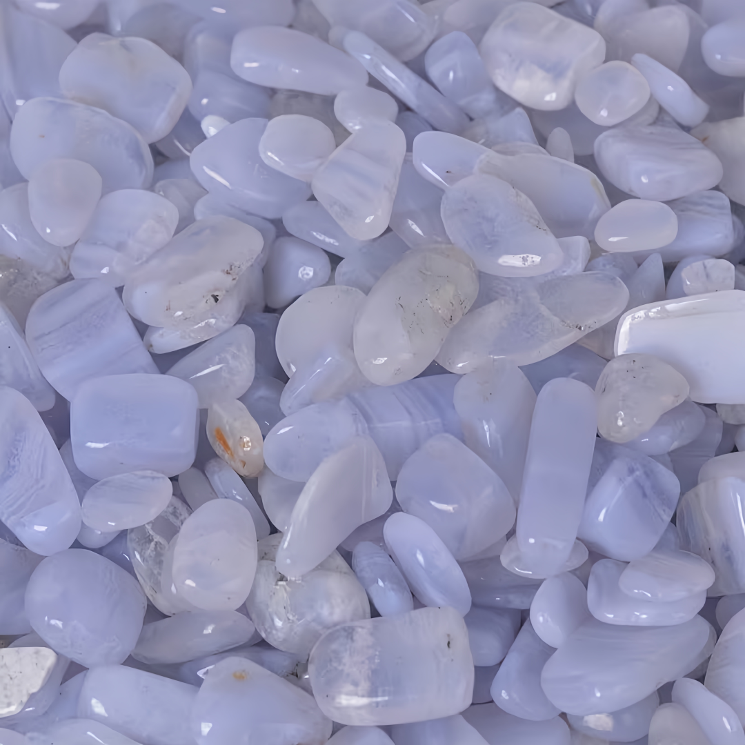 Blue Chalcedony chips Stone, C - Aquarium Plant Gravel recension och pris
