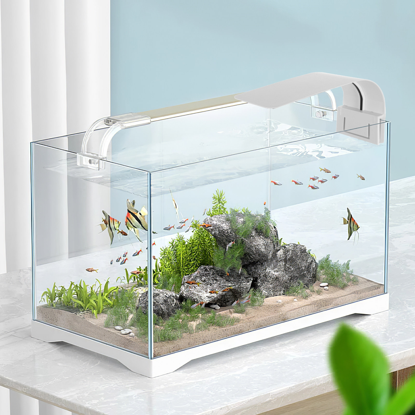 Clip-on LED Aquarium Light Ful - Planted Aquarium Freshwater recension och pris