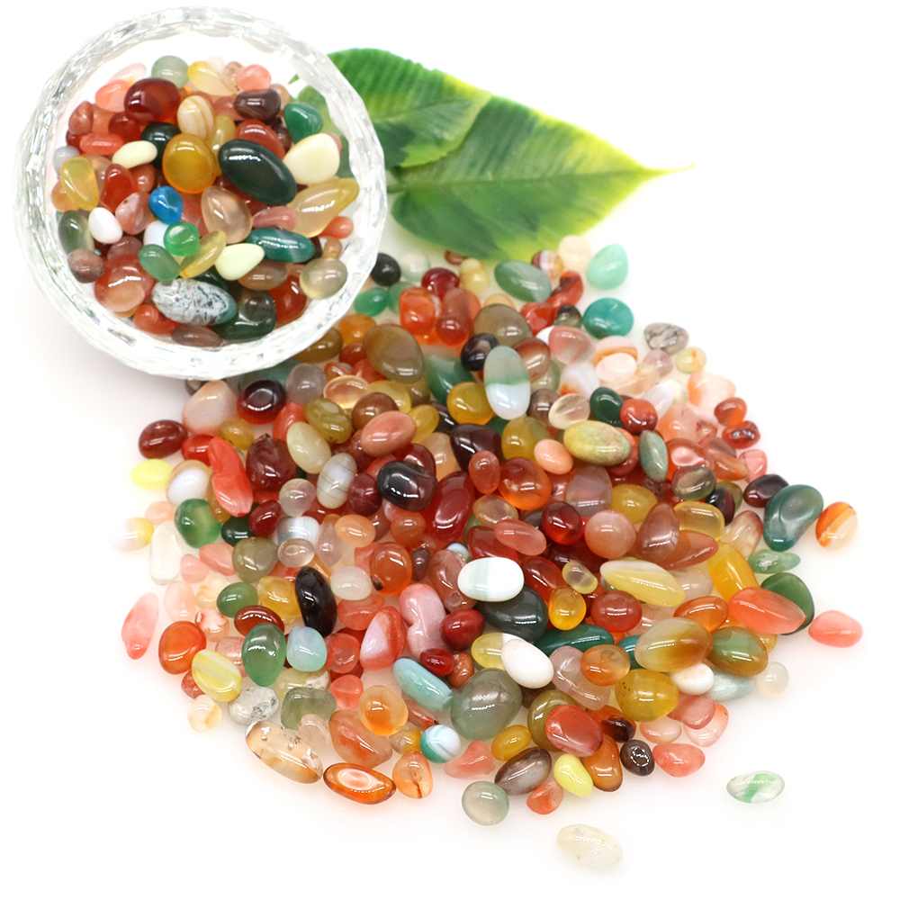 Natural Stone Tumbled Agate Gr - Aquarium Plant Gravel recension och pris