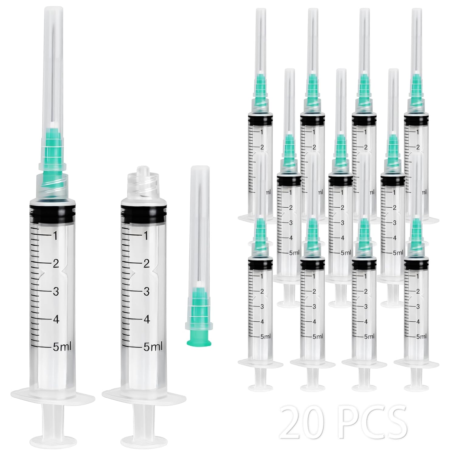 50 Pieces of 5ml Luer-Lock Syr - Aquarium Planting recension och pris