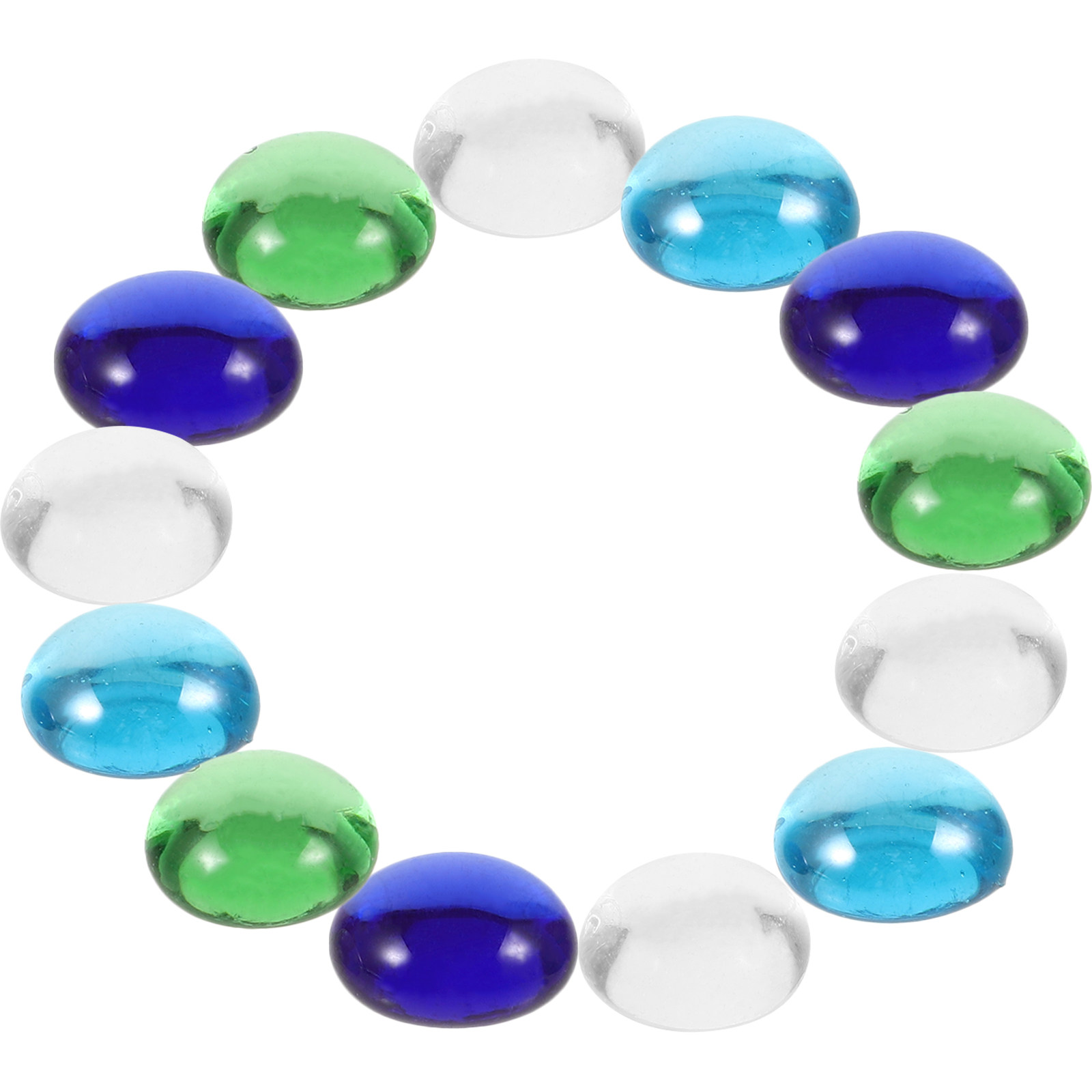 1Set Vibrant Colorful Glass Be - Aquarium Planting recension och pris