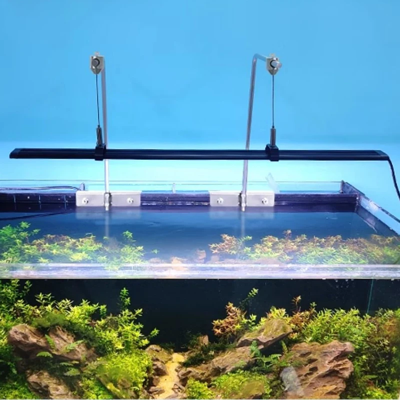 2PC Adjustable Tank Mount Brac - Aquarium Plant Holder recension och pris