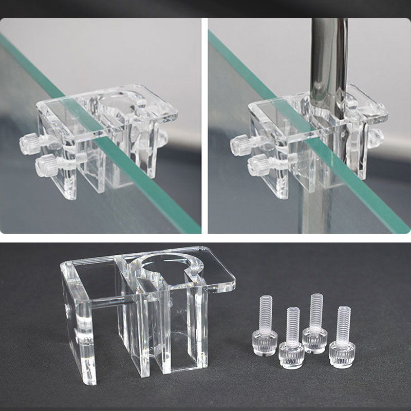 Fish Tank Acrylic Water Pipe C - Aquarium Plant Holder recension och pris