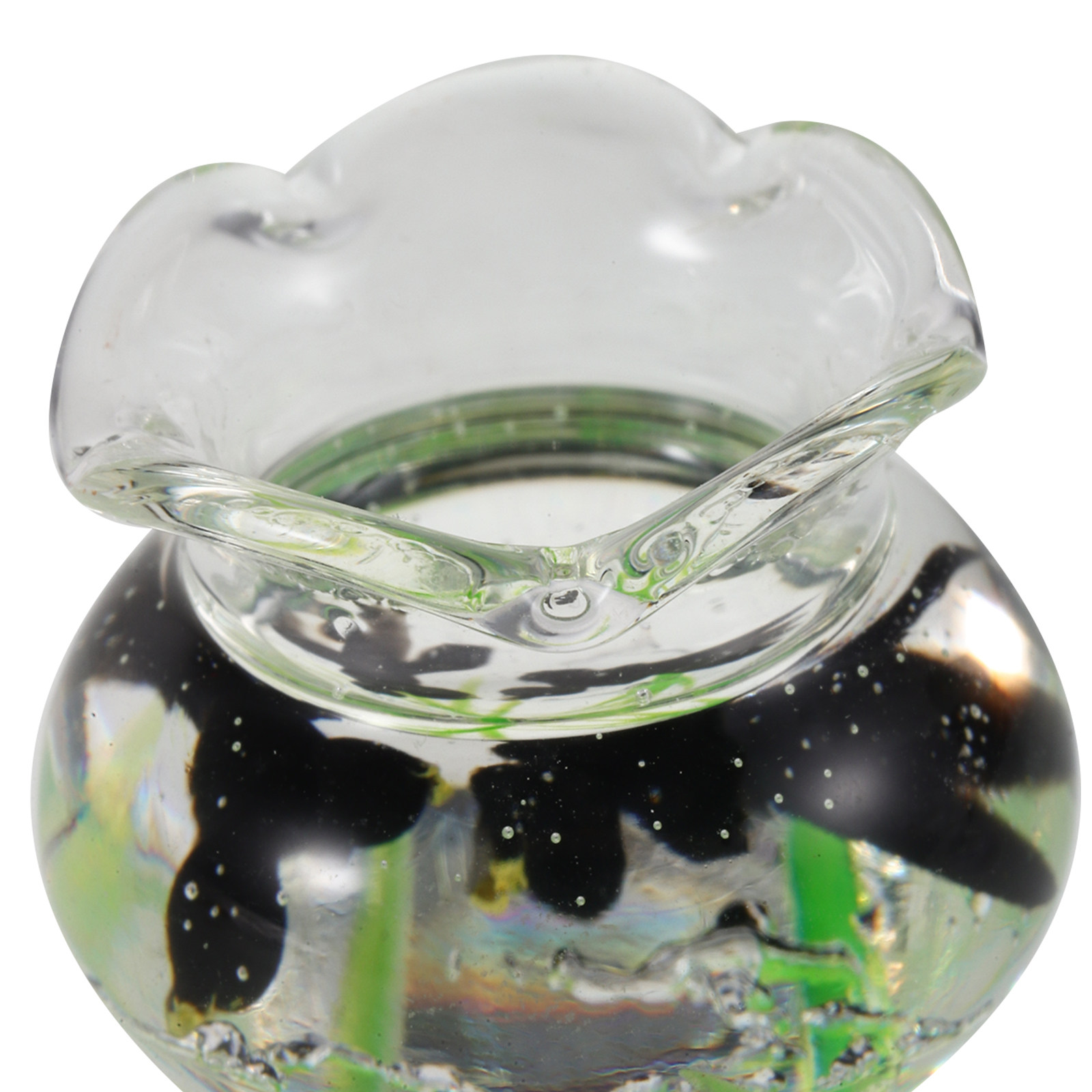 Mini Round Resin Fish Bowl Tin - Aquarium Planting recension och pris