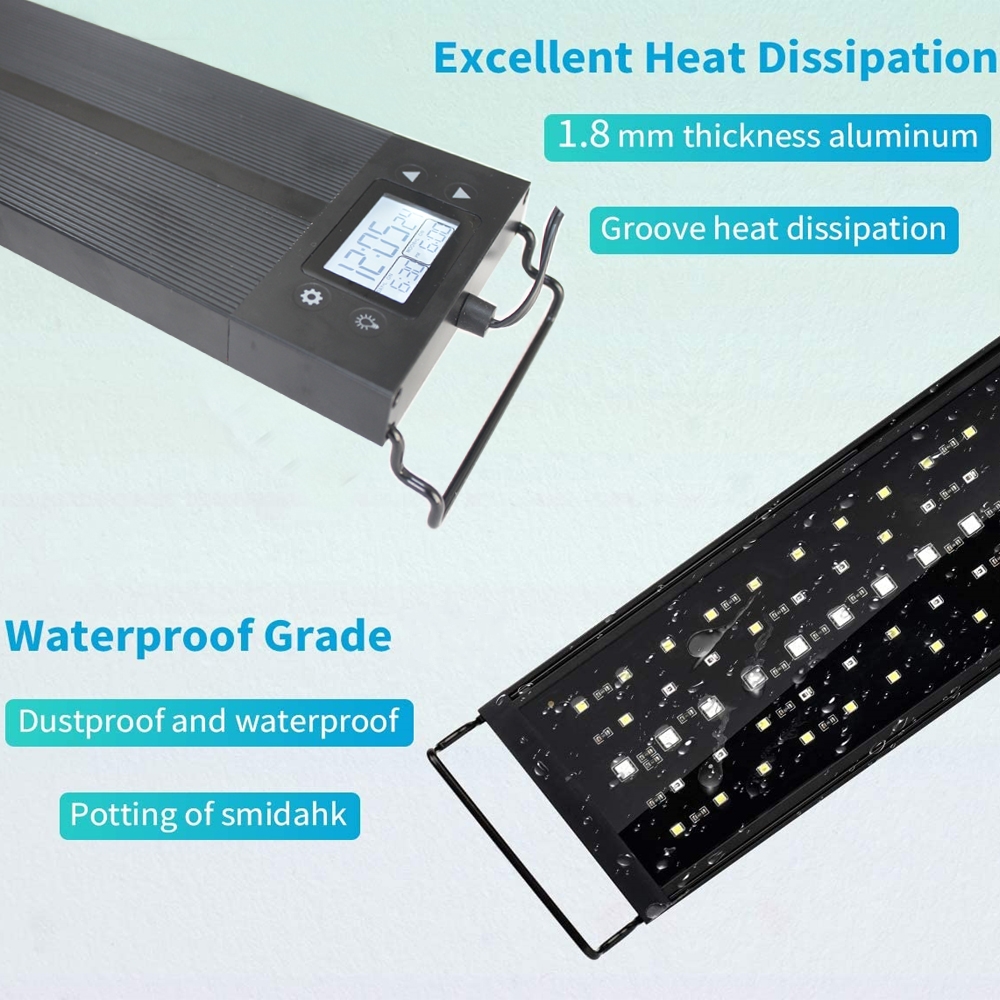 Programmable 8 Colors Auto On  - Planted Aquarium Freshwater recension och pris