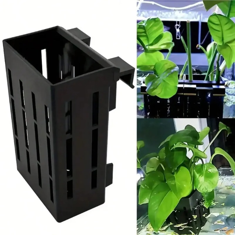 Aquarium Plant Holder Black Pl - Aquarium Plant Holder recension och pris