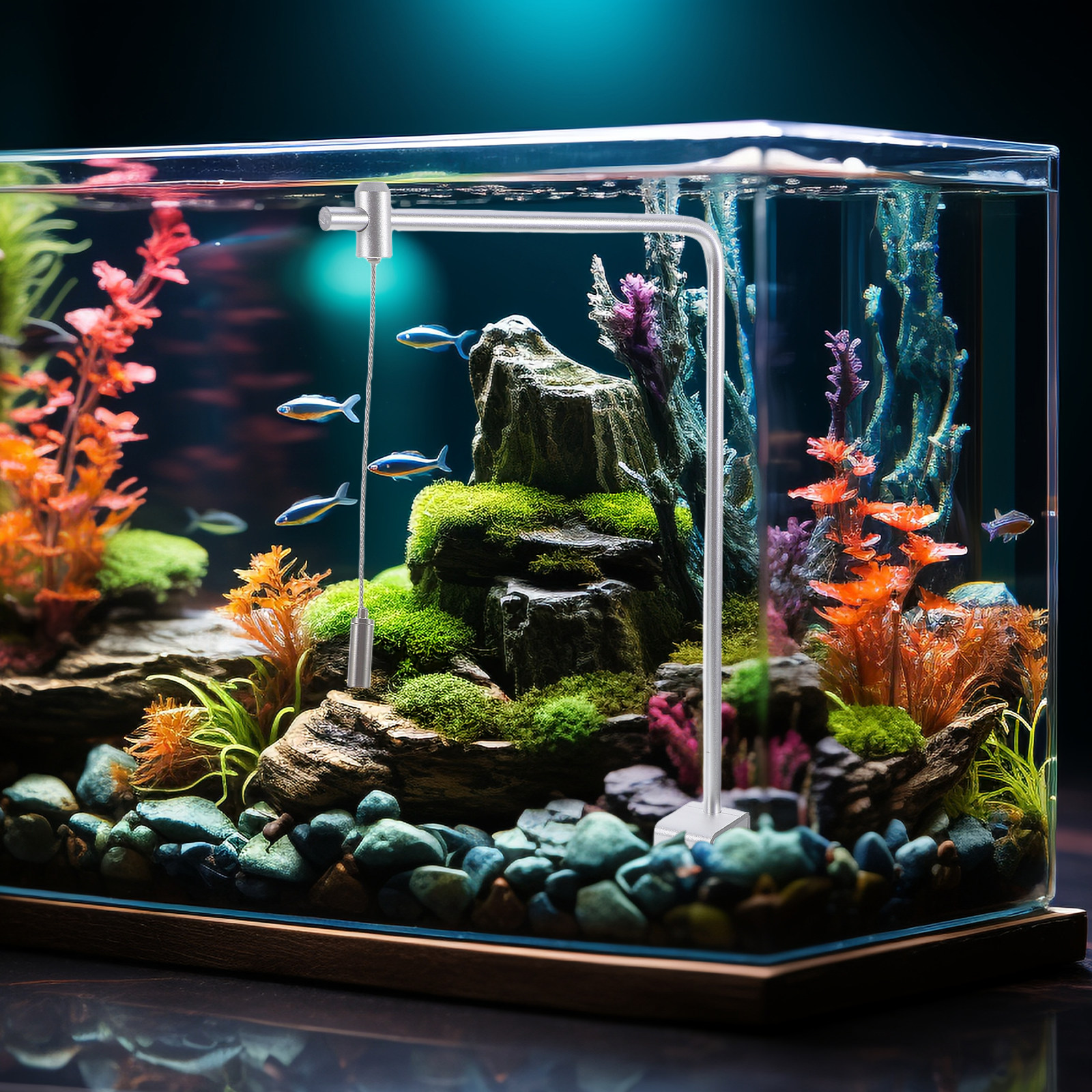 2pcs Aquarium Light Mount Fish - Planted Aquarium Freshwater recension och pris