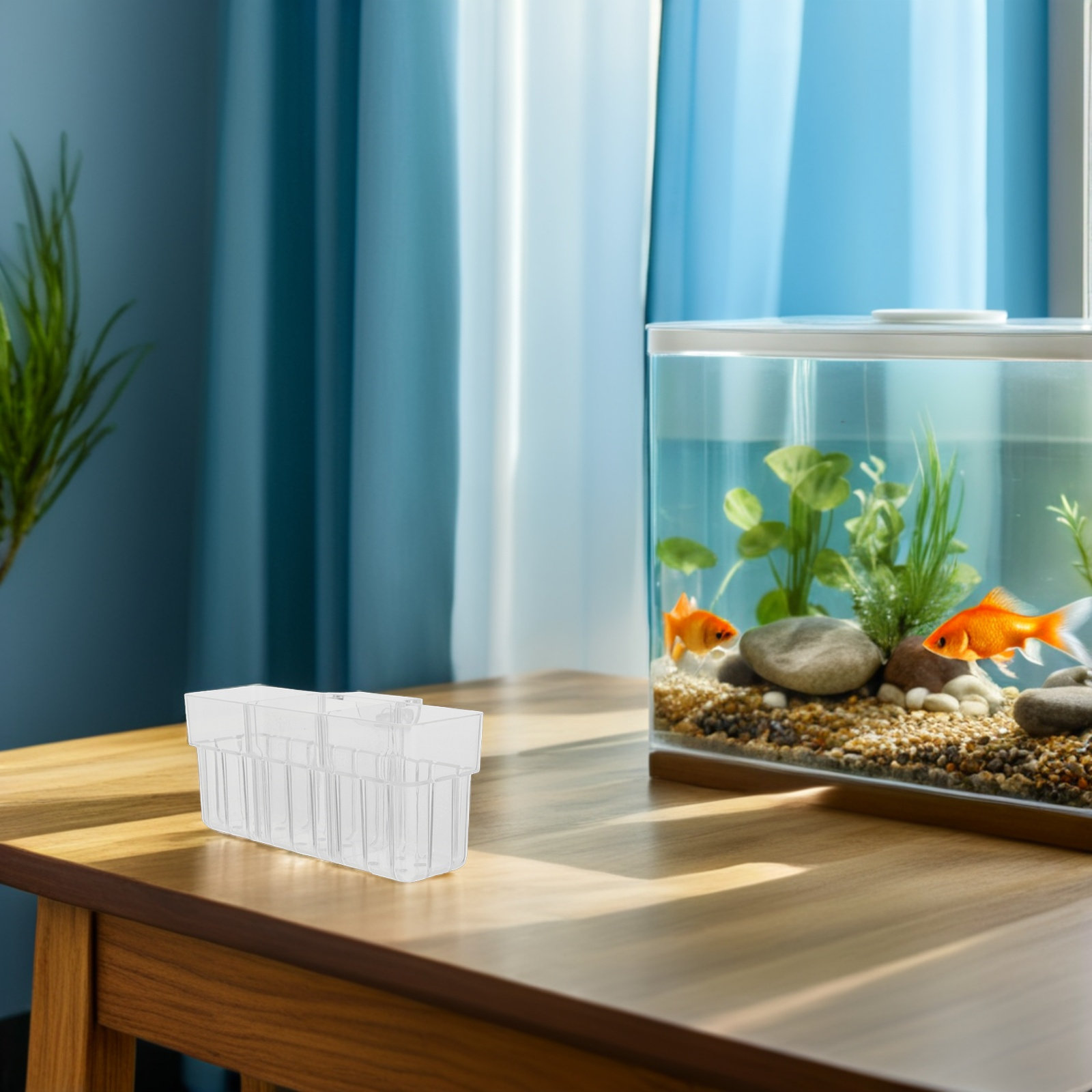2Pcs Transparent Aquarium Plan - Aquarium Plant Holder recension och pris